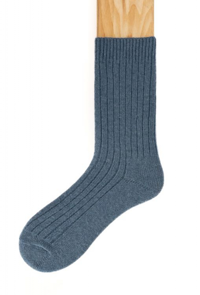 Connemara Merino Wool Socks lightblue